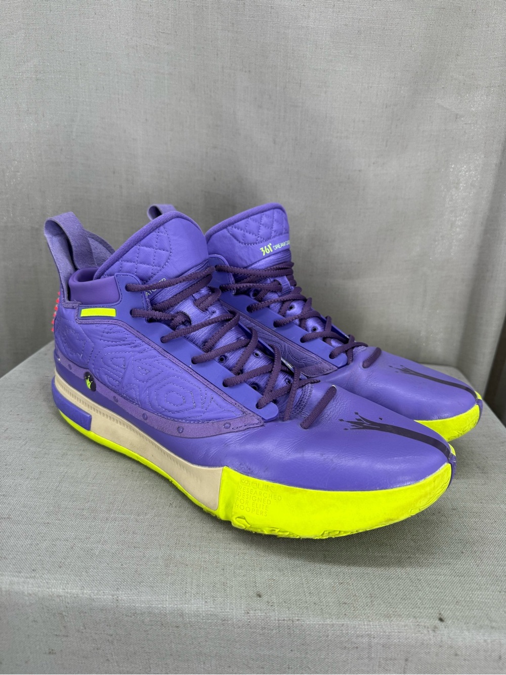 361 Degrees Joker 1 Retro Jokic Generation 1 Basketball Shoes Sneaker Men Sz 14